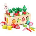 Montessori Wooden 7-in-1 Farm Game – Shape Sorting Toy, Ages 2+