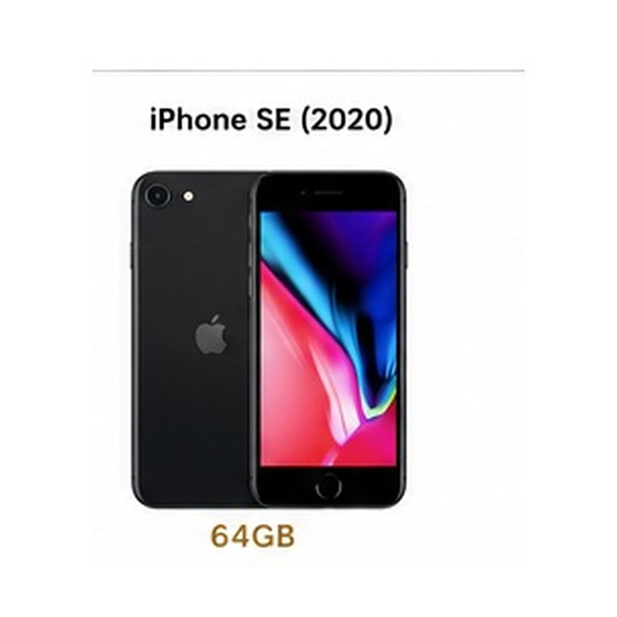 Apple iPhone SE (2020) 64GB - Pre-Owned