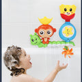Bath Toy for Toddlers 2-5 Years - Spinning Gear and Googly Eyes Monkey Bathtub Toy for Kids' Sensory Development (Boys and Girls)